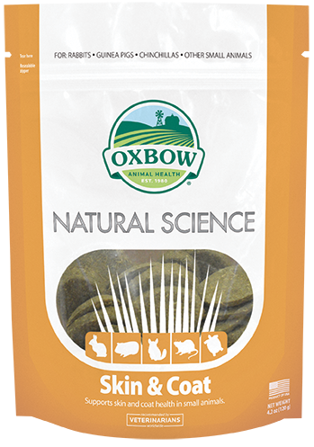 Oxbow Natural Science Skin & Coat for rabbits, rats and guinea pigs